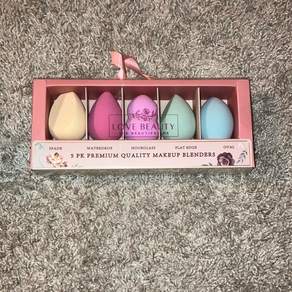 5-Piece Makeup Blender Set - Multicolor